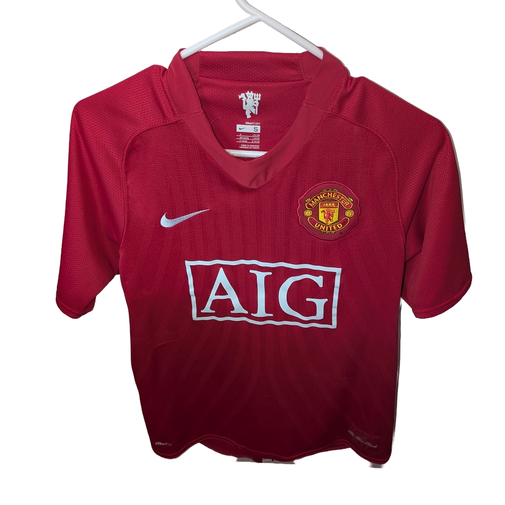 Manchester United Nike 2007/08 Red Home Shirt
